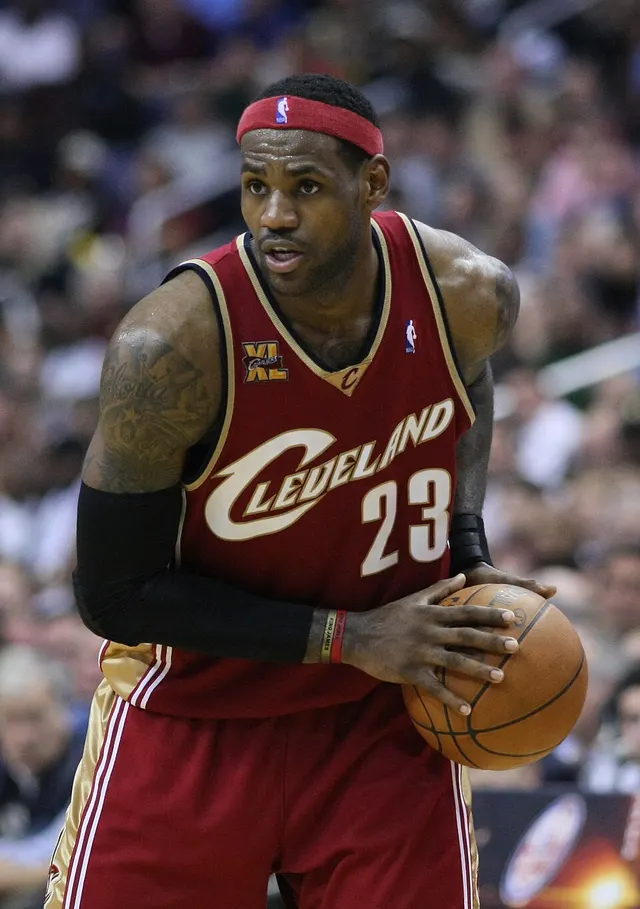Portrait of LeBron James